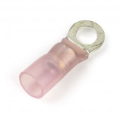 Heat Shrinkable Ring Terminals, 8 Gauge, 5/16" Stud Size, 10pk thumbnail